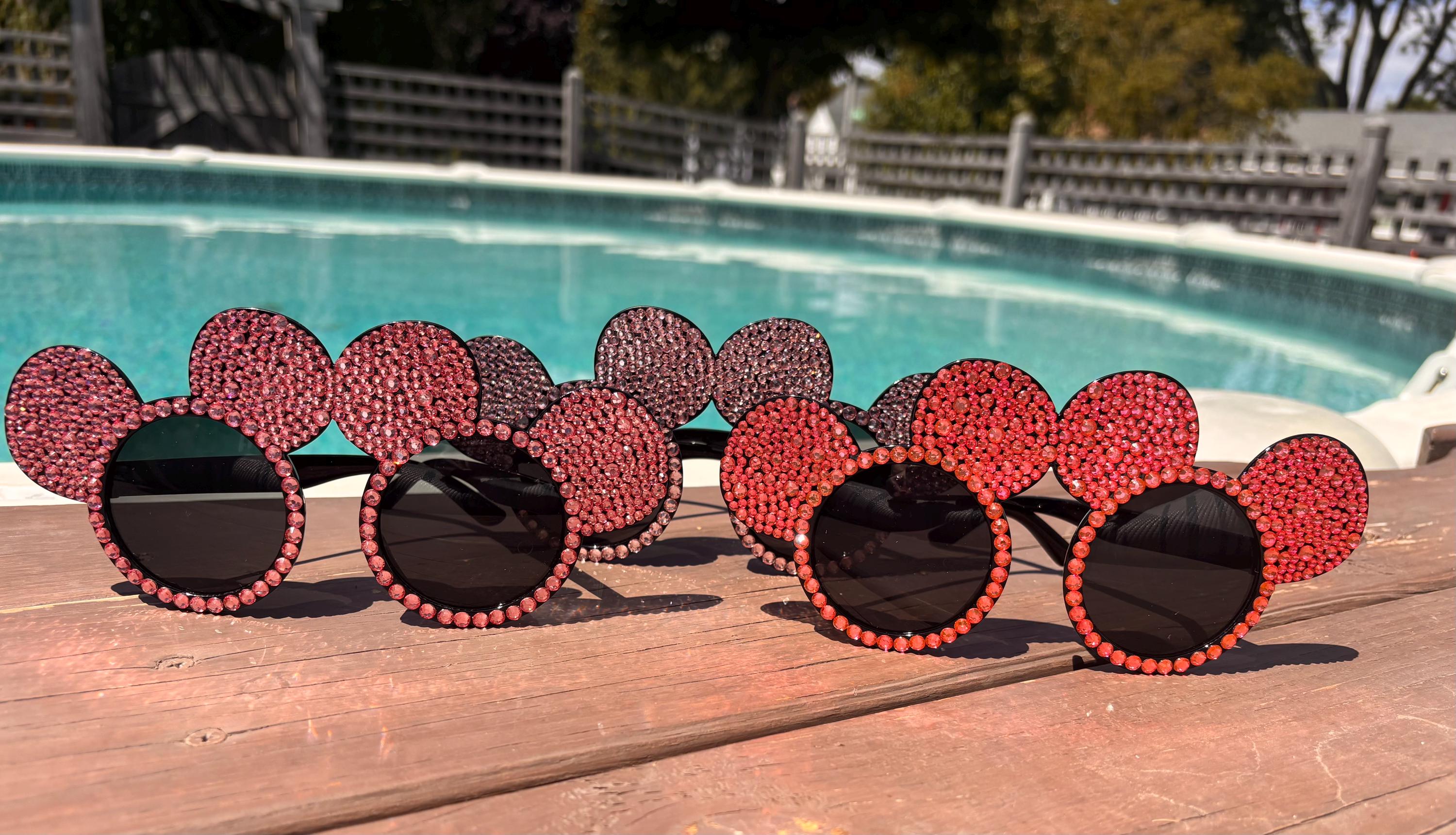 Mickey Sunglasses - Rainbow Mirror Mickey Mirror Sunglasses - Etsy main image 2
