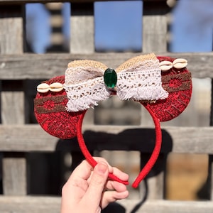 Polynesian Princess Outfit Ears