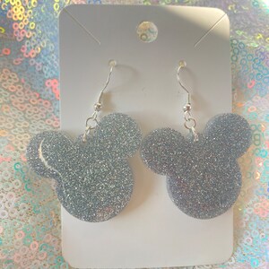 100th Celebration Mouse Head Earrings image 2