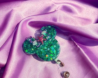 Under the Sea Mouse Badge Reel