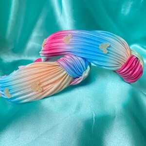 Knotted Yellow Ombre Mouse Headband