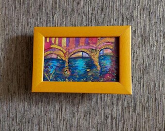 Silk Painting, Batik, Art, Collectible Decor