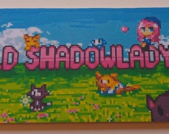 LDShadowlay Popular mining game bedroom wall/door gaming plaque/sign