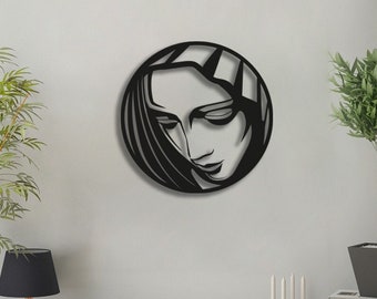 Virgin Mary Metal - Etsy
