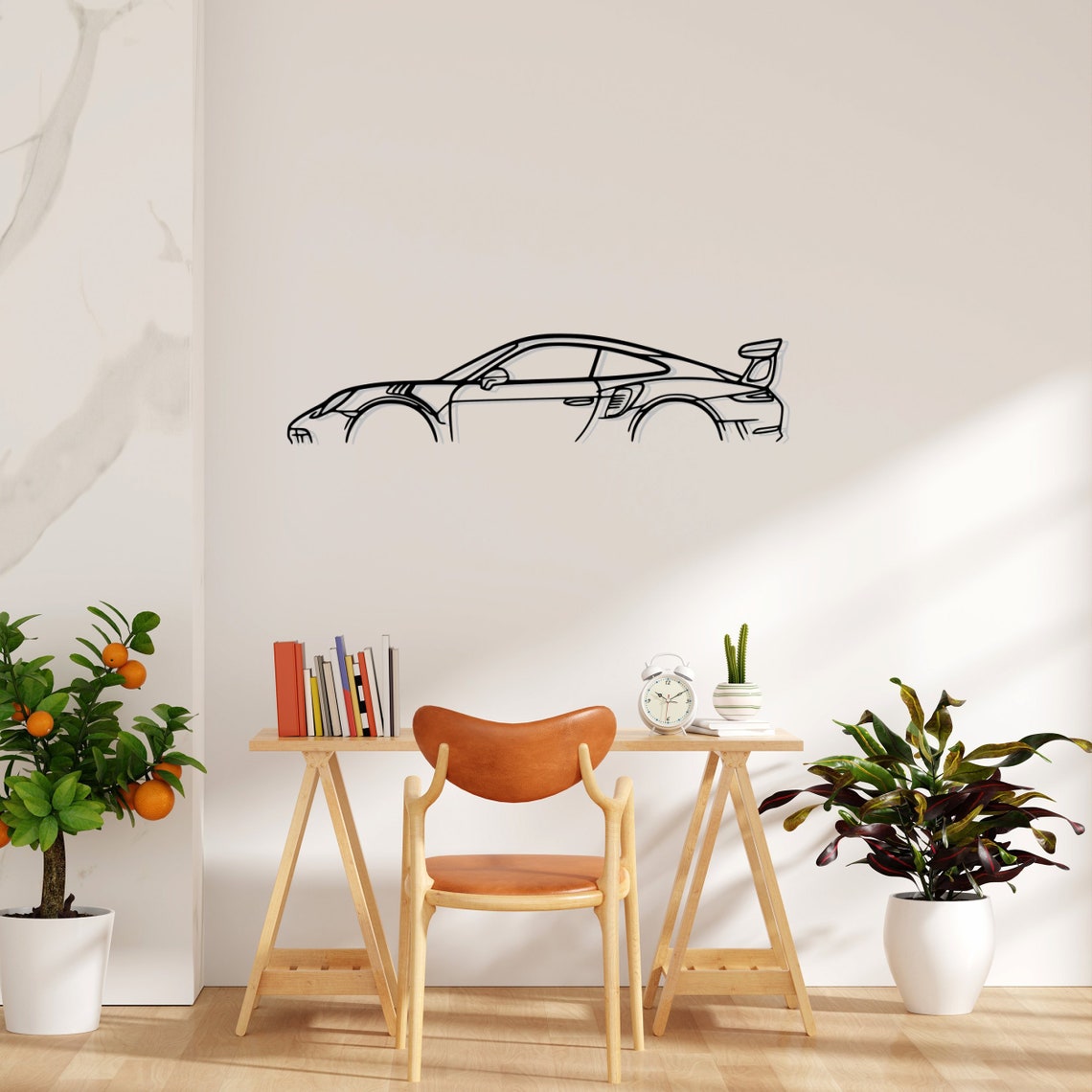 Arte De Metal Para Pared Línea De Decoración De Arte De Pared De Metal Minimalista, Mural De Pared, Esculturas De Pared, Pintura En Forma De Café Para Oficina, Cocina, Decorac Estilo Yo