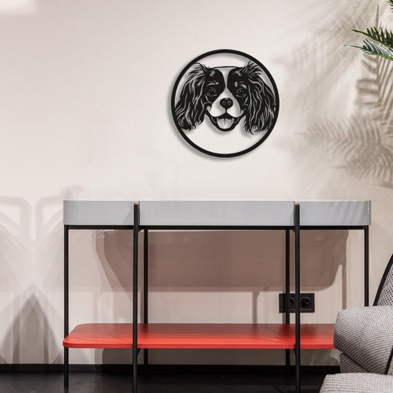 Cute Dog Wall Art Metal Wall Decor Metal Wall Decor Interior Etsy