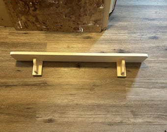 Handcrafted 36&quot; Wall Shelf unfinished pine wood Mounting Screws Included.