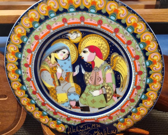 Bing & Grondahl I Christmas Plate | Rosenthal | Copenhagen I 1970 - 1989