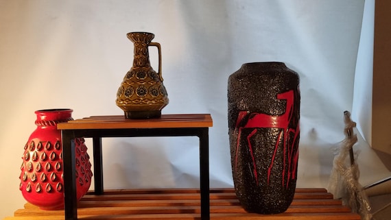 Midcentury vases | various sizes & colors | W-Germany| 70ies