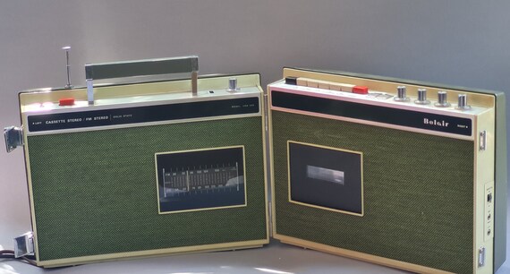Portable radio CSH-502 | by Belair | Foldable with cassette part I 60s