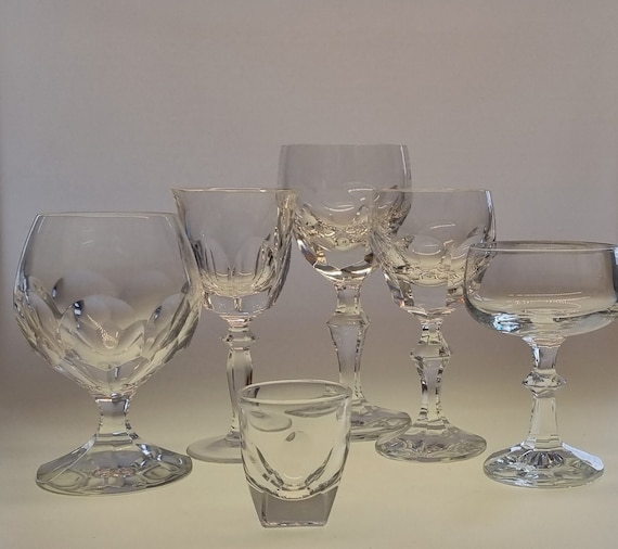 Villeroy & Boch glass set | Crystal | 70ies
