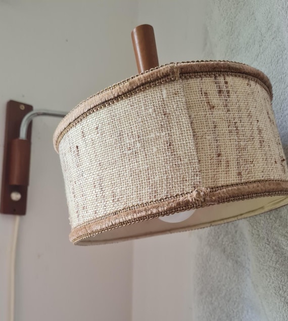 E. Holmann Teak Wall Lamp DDR