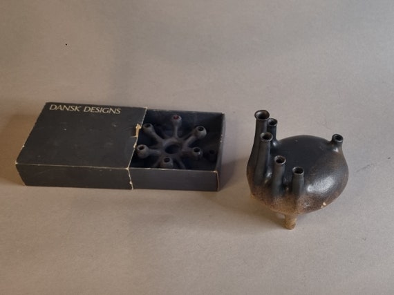 Minimalist objects | Dansk Design | Candle holder | Brutalism | 60s