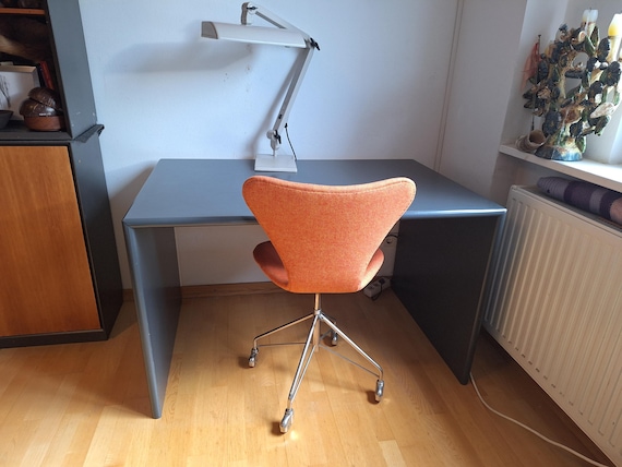 Monterey desk by J.P. Lassen for Montana | 80s | Danish design | gray lacquered