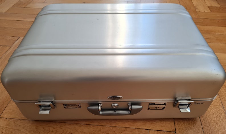 Big Rimowa Koffer Trolley Flightcase Alu Vintage 70er 80er 90er Zero Centurion 59x46