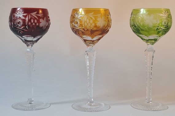 Wine glass | 24% lead crystal with diamond cut | Nachtmann