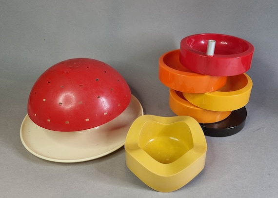 Party hedgehog | 'Teco' | Vintage object with original box and sticks | 60-70ies
