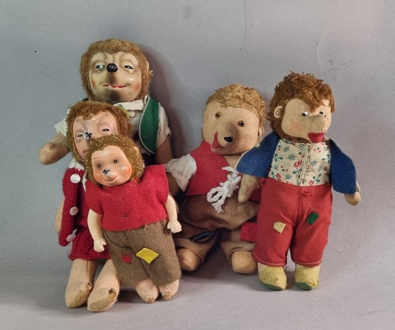 Mecki large | Vintage | STEIFF | Antique | 50s