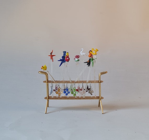 Cocktail skewers with holder | Miniatures | New Year's Eve | Party