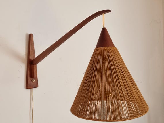 Midcentury wall lamp by Temde by E.R. Nele & E. Holmann