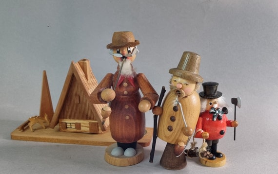 Smokehouse Smoking Man | Erzgebirge | DDR Retro | Advent | 60s