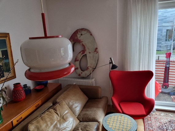 Wall lamp & pendant lamp GDR 70s by Stephan Tabery