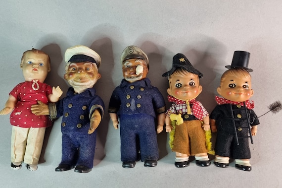 Captain Sailor Doll Pucki Gnome | Antique | 50ies