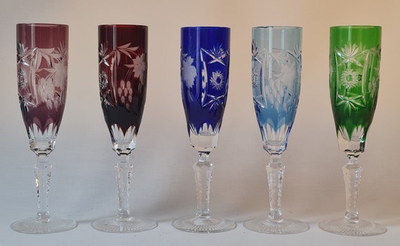 Champagne flute | 24% lead crystal with diamond cut | Nachtmann