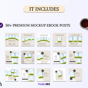 50 versatile ebook mockups for marketing
