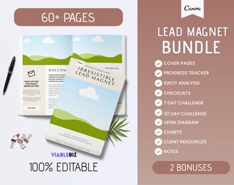 PLR Canva Lead Magnet Template, Ebook Template, Coaching Worksheets, Lead Magnet Canva Template, Ebook Design Template, Coaching Worksheets