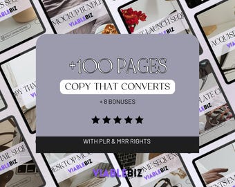 Copywriting Templates: Email Marketing & Sales Guide (PLR/MRR)