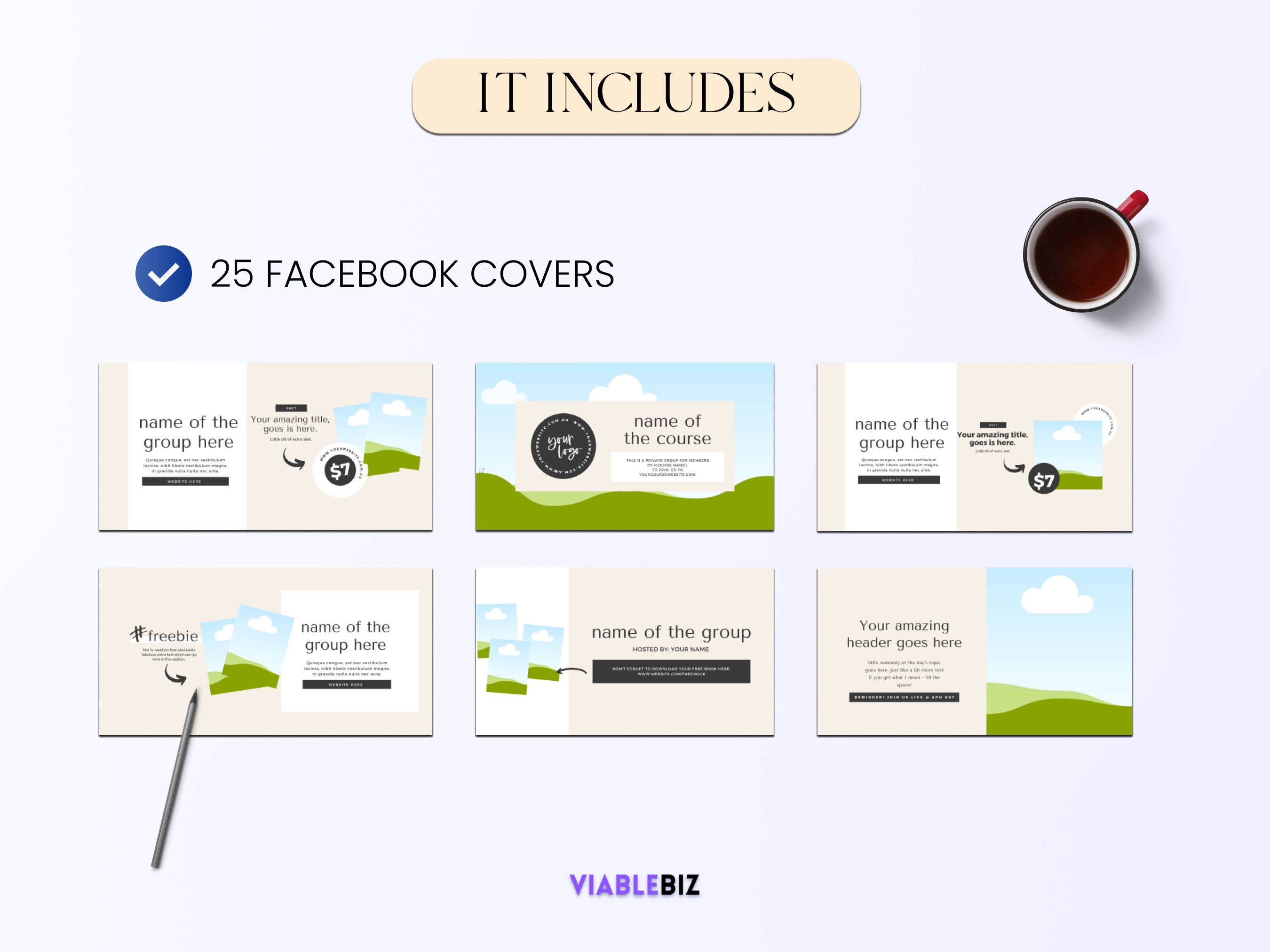 Facebook Cover Facebook Banner Templates Facebook Templates Facebook