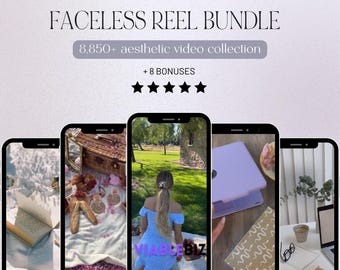 8850+ PLR/MRR Faceless Videos, Faceless Reels with Master Resell Rights and Private Label Rights, Faceless Shorts, Instagram Faceless Reels