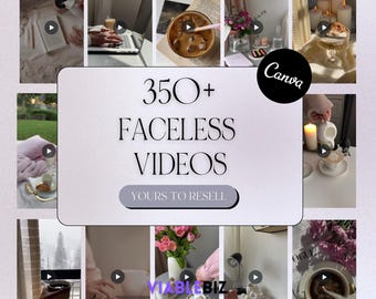 350+ PLR/MRR Faceless Videos, Faceless Reels, PLR Faceless Content, Instagram Faceless Reels, Faceless Digital Marketing, Faceless Marketing