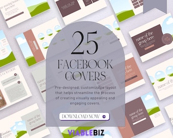 Facebook Banner Templates, Social Media Banner, Facebook Timeline Covers, Facebook Banners, Social Media Templates, Canva Editable Templates