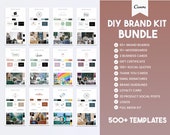 500 Branding Package Templates, DIY Branding Kit, Business Marketing, Business Marketing, Brand Guidelines, Mood Board, Business Branding