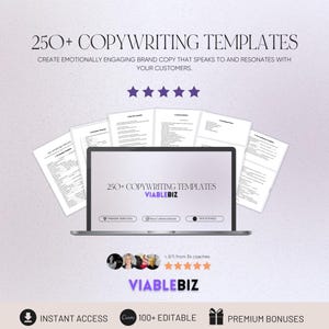 Bundle of Copywriting Templates, Copywriting Scripts, Done for You Templates, Email Copy, Sales Copy, Marketing Template, Email Scripts