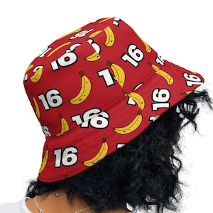Charles Leclerc Banana Bucket Hat: Formula One Fan Gift