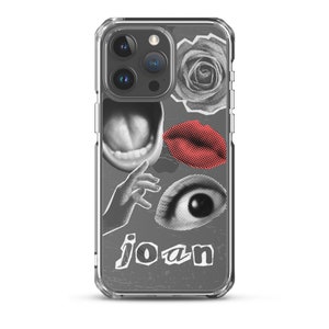 Personalizado Trashy Y2K Grunge Estética Arte Collage Scrapbook Mood Board Retro Vintage Phone Case