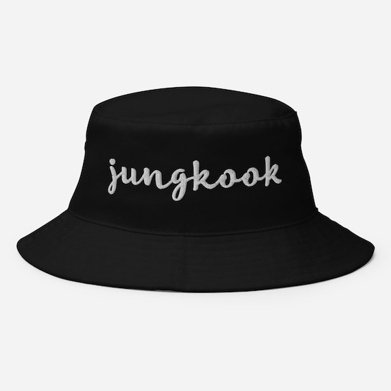 Jungkook Embroidered Bucket Hat: Kpop Army Cotton Twill - Etsy Canada