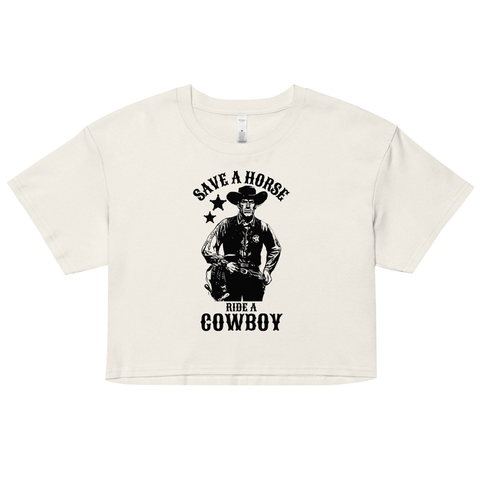 Save a Horse Ride a Cowboy Crop Top Cowboy Shirt Crop - Etsy