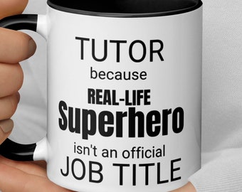 Tutor Gift, Tutor Coffee Mug Gift, Tutor Gift For Women Men, Tutor Birthday Secret Santa Thank You Christmas Gift, Gift From Student