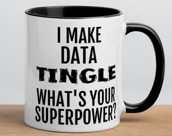 Data analyst gift, Data Scientist, Statistician, Analyst gifts, Funny Data mug, Secret Santa gift, Colleague gift, Data analyst gift ideas