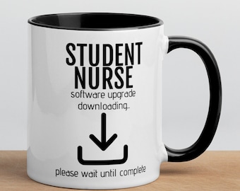 Nursing student gifts, Student Nurse, Nurse Graduation, Nursing Student coffee cup, Healthcare worker, Nurse gift ideas, Student Nurse mug