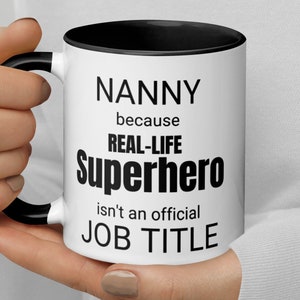 Nanny Gifts, Gifts For Nanny, Au Pair Childcare Worker Gift For Women, Funny Nanny Thank You Christmas Appreciation New Job Leaving Gift