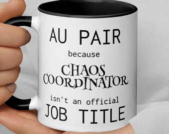 Au Pair Gift, Au Pair Mug, Au Pair Nanny Childminder Gift, Au Pair Gift For Women, Au Pair Birthday Thank You Appreciation Christmas Gift
