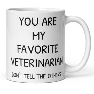 Veterinarian Gift, Funny Vet Coffee Mug, Veterinarian Gift For Women Men, Veterinarian Birthday Thank You New Job Promotion Christmas Gift