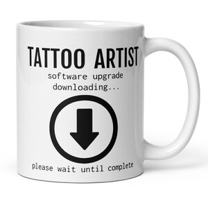 Tattoo Artist Coffee Mug Gift, Tattoo Artist Gift For Women Men, Gift For Tattooist, Tattoo Artist Thank You New Job Secret Santa Gift