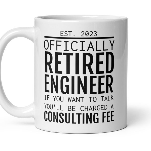 Engineer Retirement Gift, Officially Retired Engineer, Engineer Retiring, Funny Engineer Gifts, Retirement Gift For Men Husband Dad Grandpa