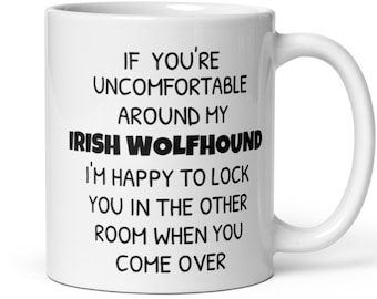 Irish Wolfhound gifts, Irish Wolfhound mug, Irish Wolfhound Mom Dad, Funny Irish Wolfhound Owner gift, Irish Wolfhound Lover, Wolfhound gift